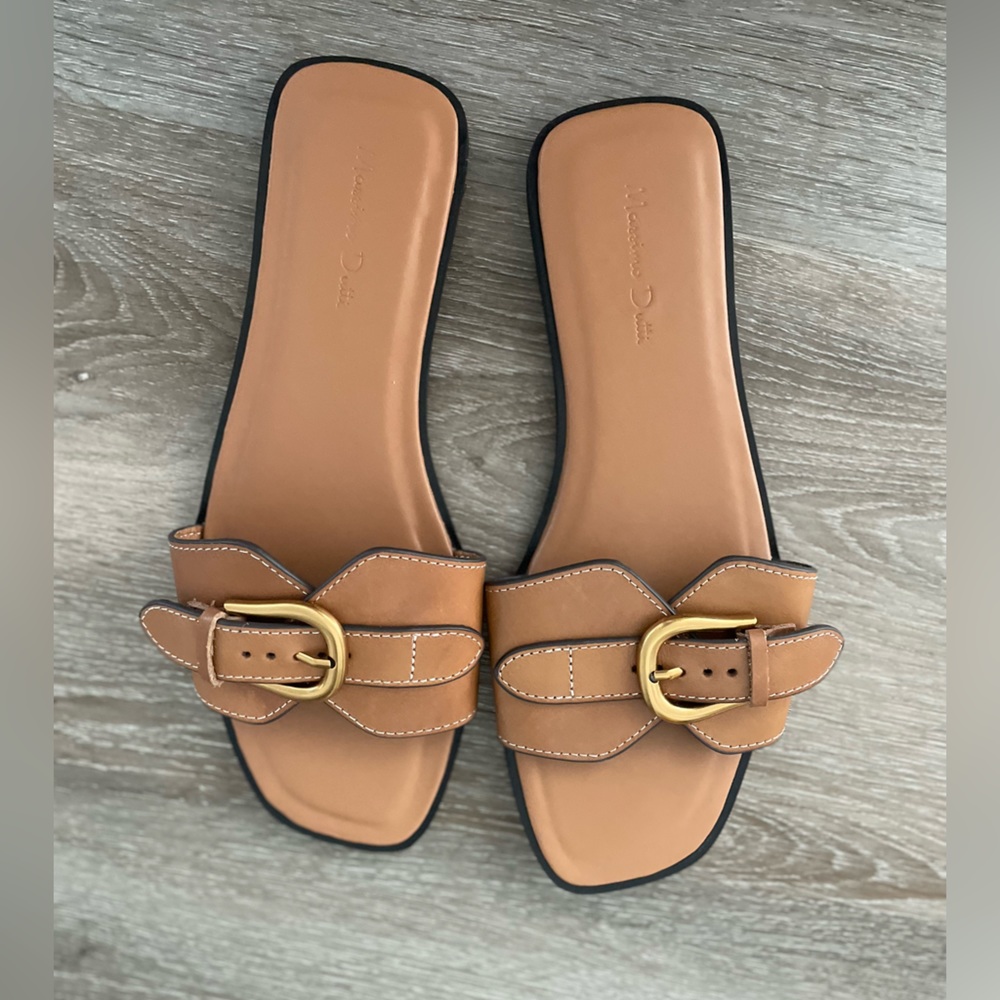Flat Buckle Sandal - image 3